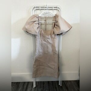 ASOS puff sleeve mini dress